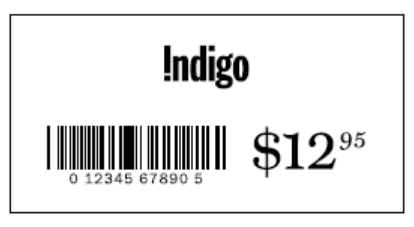 Price Sticker Requirements – Indigo Vendor Help